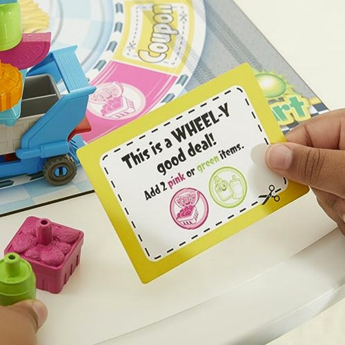 Hasbro Gaming Grocery Go Karts Juego De Mesa Para