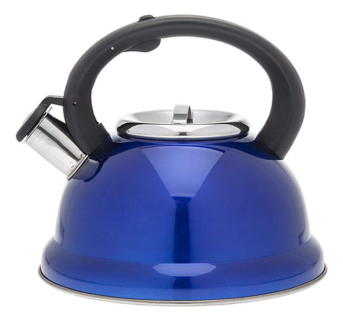 Blue Tea Kettle - Tetera De Silbido (acero Inoxidable, 2,6 L