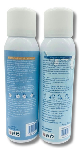 Bloqueador Solar Spray 4 Pack Protector Solar Spf50+ 180ml