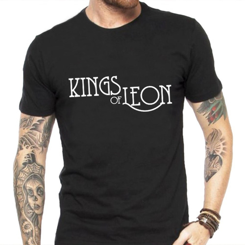 Promoção - Camiseta Masculina Kings Of Leon - 100% Algodão