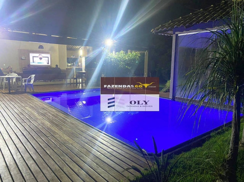 Imagem 8 de 15 de Chácara De Condomínio - Altíssimo Padrão. São 6.400 M. Região Goiânia-go ! - 323