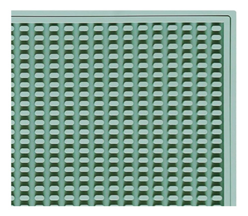 Tapete De Silicona Para Barra, Escurridor De Verde