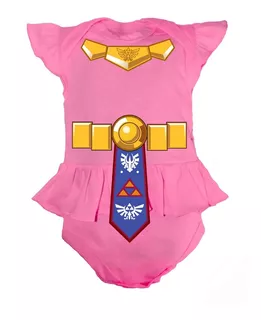 Disfrace Para Bebe Niña - Pañalero Vestido Princesa Zelda