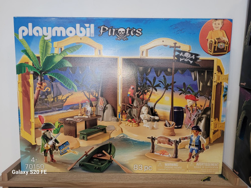 Playmobil 70150 Maletin Pirata 83 Piezas