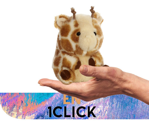 Peluches Aurora Rolly Pets Jirafa Bebé Jirafita Benito 13 Cm