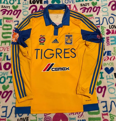 Jersey tigres manga larga hotsell