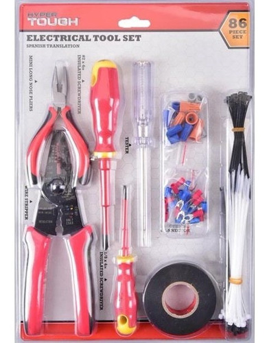 Hyper Tough Kit De Herramientas Para Electricistas 6 Pzas