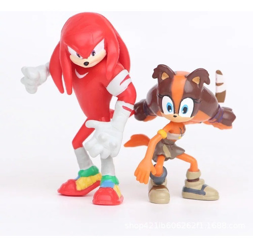 Zya Set Sonic Boom-erizo 12 Personajes Colas-dr. Huevo
