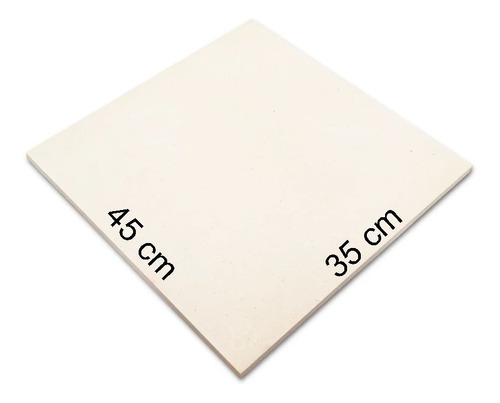 4 Pedra Refratária Para Pizza 45x35 P/ Forno E Churrasqueira