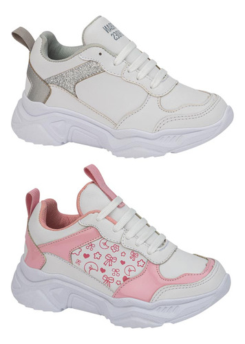 Tenis Escolar Niña Urban Shoes Kit 2 Pares 1099732