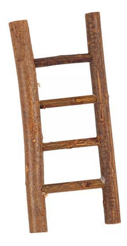 4 Escalera Navideña Artesanal, Accesorios De Madera Medio
