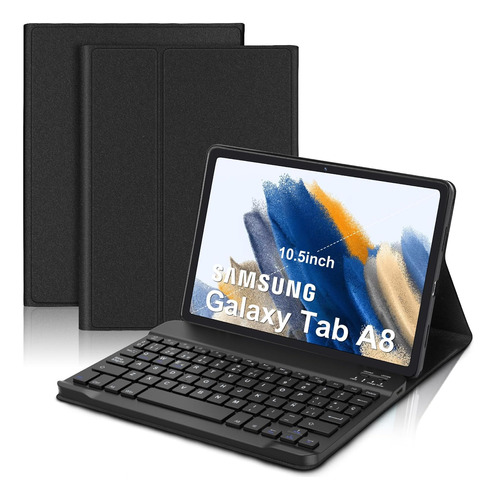 Sengbirch Teclado Español Ñ P/ Galaxy Tab A8 De 10.5