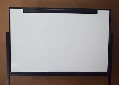 Imagen 5 de 7 de Pizarra Doble Lado Con Pedestal Rodante Medida: 180x120cm.