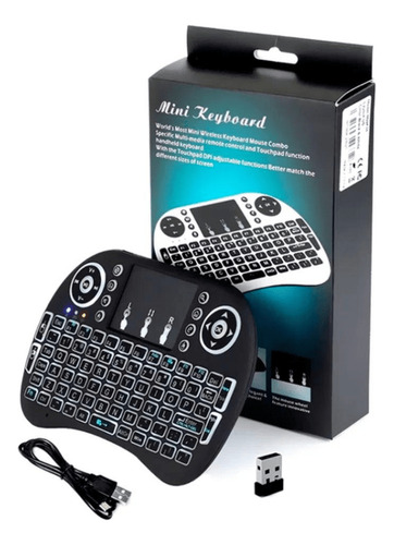Mini Teclado Inalámbrico Touchpad