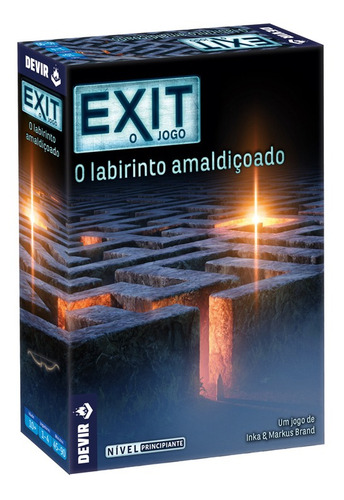 Exit: O Labirinto Amaldiçoado Jogo De Escape Devir