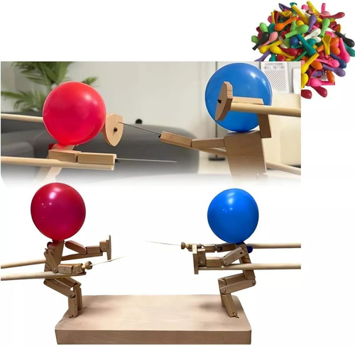 Multijugador Juguete Globo Bambú Hombre Educación Batalla