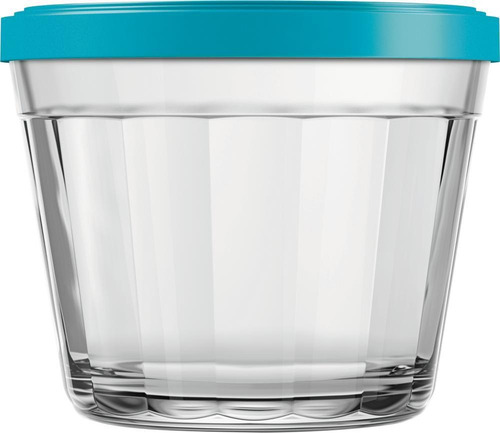 Tigela Americano C/ Tampa 150ml - Kit 12 Unidades