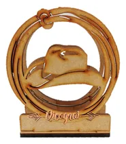 Comprar Servilletero Vaquero #3 Sombrero Lazo Personalizado 6pzas