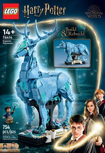 Kit Lego Harry Potter Tm 76414 Expecto Patronum 754 Piezas