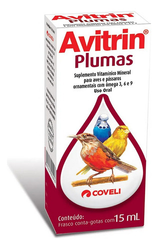 Avitrin Plumas 15ml - Coveli