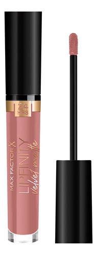 Labial Líquido Max Factor Lipfinity Velvet Matte Color 035 Elegant Brown