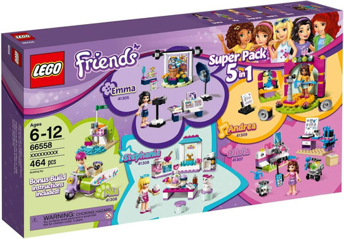 Lego Friends 66558 - Exclusive Super Pack 5 In 1