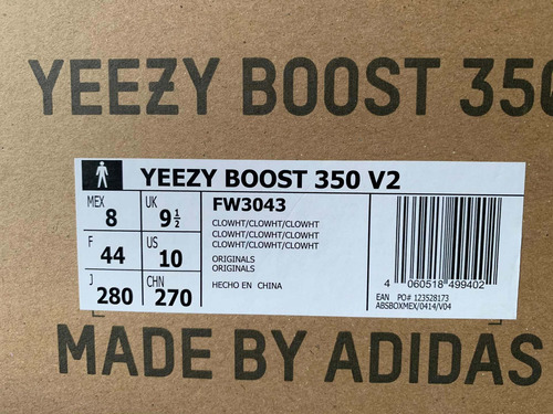 adidas Yeezy Boost 350 V2 Cloud White Originales