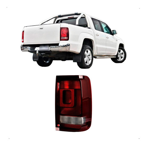 Faro Trasero Vw Amarok 2011 En Adelante Dark Label Valeo Fal