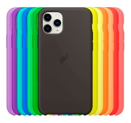 Funda Silicone Case Para iPhone 11 11 Pro 11 Promax Soft Usa
