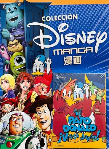 Coleccion Disney Manga N° 1 El Pato Donald Visita Japón