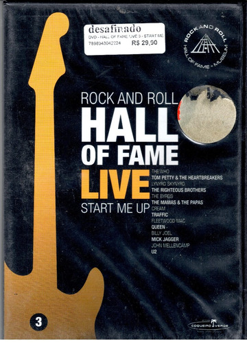 Dvd - Hall Of Fame - Start Me Up - Vol. 3 