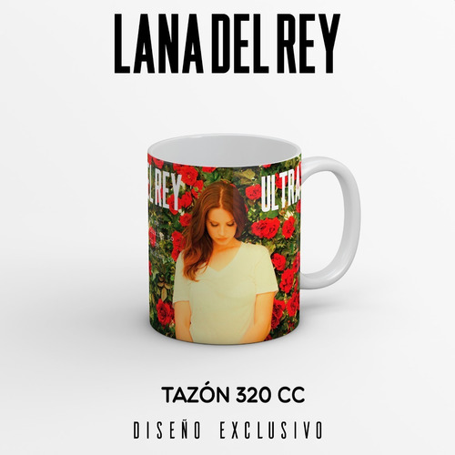 Tazón Lana Del Rey Sad Girl (diseño Exclusivo)