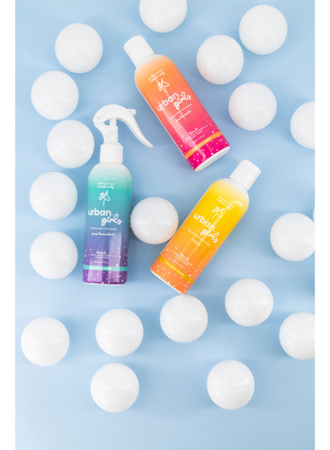 Crema Para Peinar Cabello Rizado De Niña Urban Curls 240 Ml