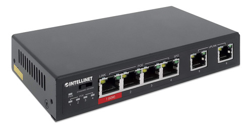 Conmutador Intellinet Fast Ethernet No Administrado De 6 Pue