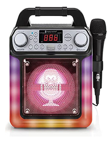 Singing Machine Karaoke System, Portátil, Negro (sml652bk)