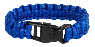 Manilla Pulsera De Supervivencia Paracord Egear 2,5 M Azul