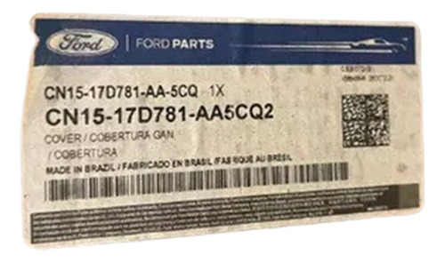 Moldura Paragolpe Trasero Ford Ecosport 12/21 Original