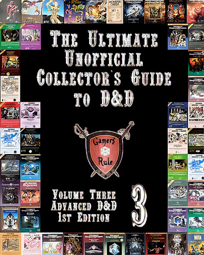 The Ultimate Unofficial Collector's Guide To D&d: Volume Three: Advanced D&d 1st Edition, De Hunton, Deborah. Editorial Createspace, Tapa Blanda En Inglés