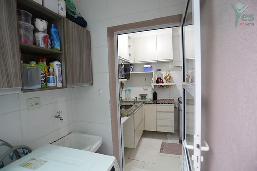 Imagem 5 de 9 de Apartamento Com 2 Dormitórios À Venda, 60 M² Por R$ 342.000,00 - Parque Das Nações - Santo André/sp - Ap19394