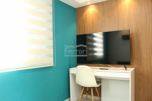 Imagem 11 de 15 de Apartamento A Venda, Cond. Vitória Regia, 02 Dormitórios, 01 Vaga - Cf41975