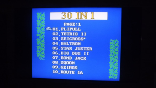 Cartucho 30 Jogos Para Dynavision Original Semi Novo (Usado)