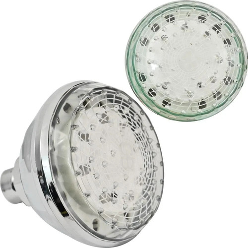Imagen 9 de 9 de Cabeza Ducha De Spray Siete Colores Regadera Con Luz Led