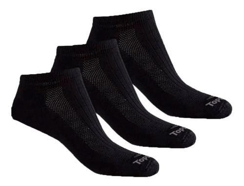 Topper Soquetes Lifestyle Mujer Wmns Pack X3 Negro Ras