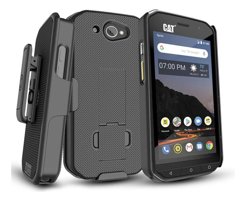 Funda Con Clip Compatible Con Cat S48c  Clip Para Cinturon 