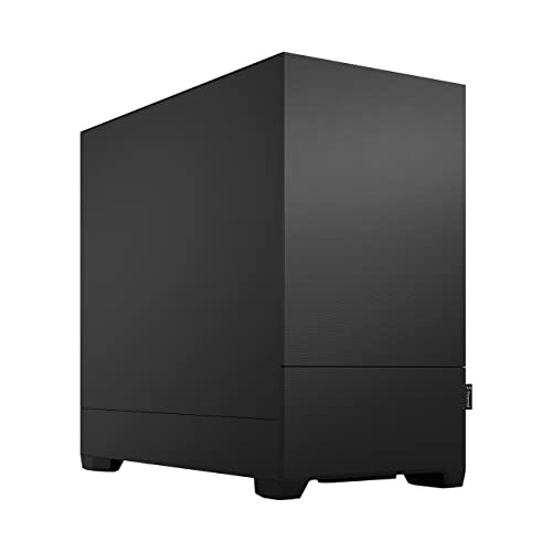 Gabinete Fractal Design Pop Mini Silent Black Solid