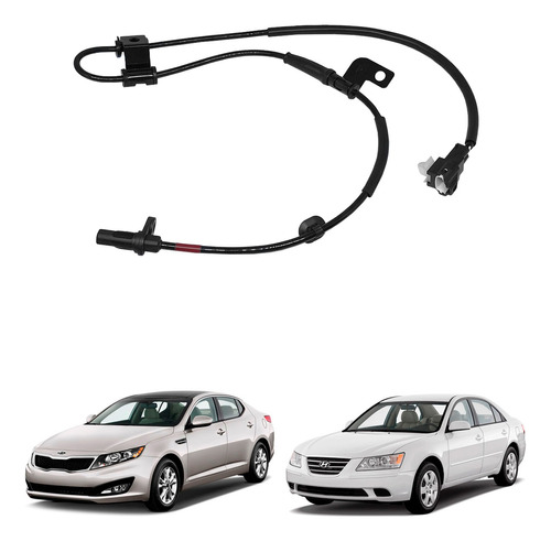 Sensor Abs Dianteiro Hyundai Sonata 2.4 Optima 2.4  Direito