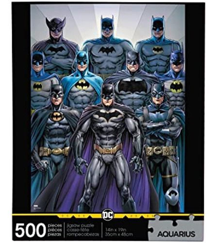 Imagen 1 de 6 de Batman Puzzle 500 Piezas Nuevo Musicovinyl