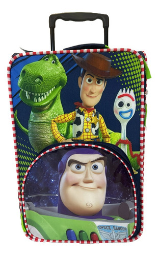 Maleta De Viaje Con Ruedas Toy Story Buzz Woody Forky Rex