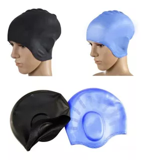 Gorra Natación Con Orejeras