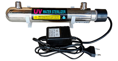 Purificador De Agua Ultravioleta De Acero Inox. 12w, 220v